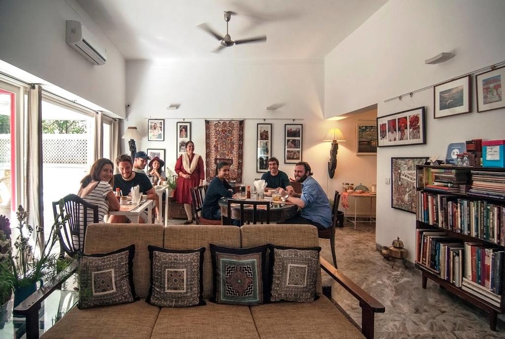 Bed and Breakfast Haveli Hauz Khas Neu-Delhi Exterior foto